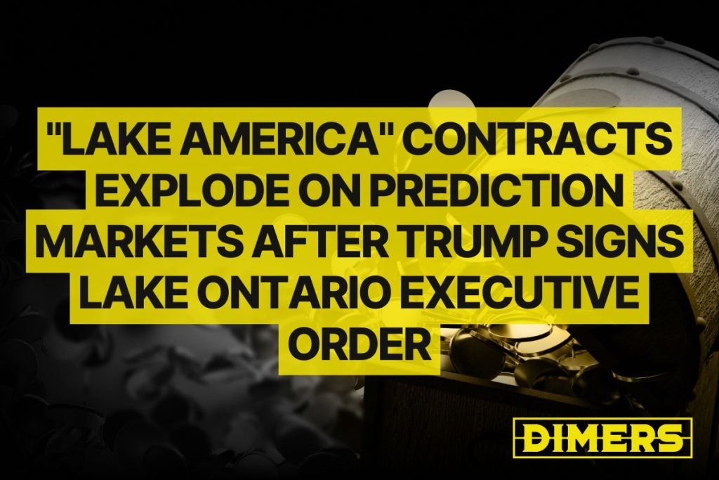 "Lake America" Contracts Explode on Prediction Markets After Trump Signs Lake Ontario Executive Order